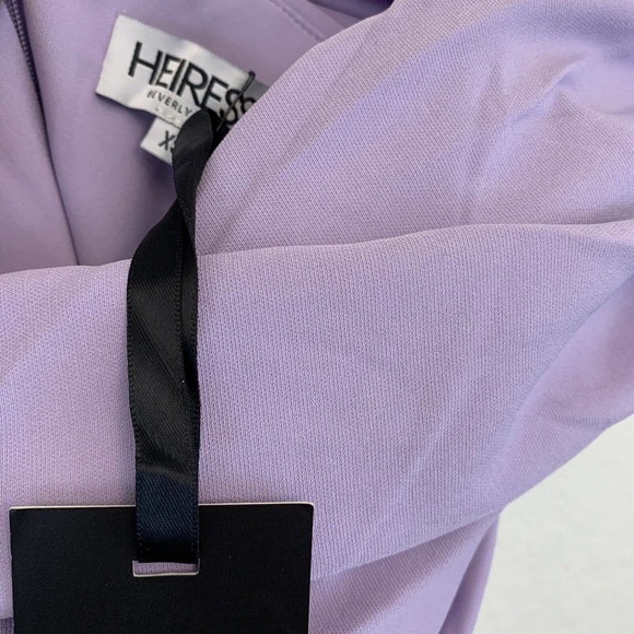 NWT Heiress Beverly Hills Lilac/Lavender Corset Dress - Picture 6 of 8